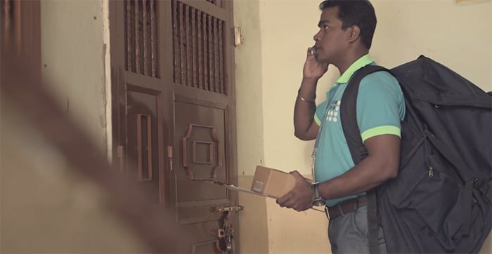 courier boy bags