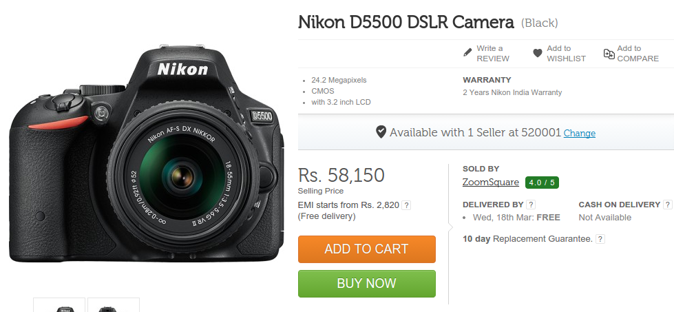 Flipkart, Nikon lock horns over warning issued by the latter