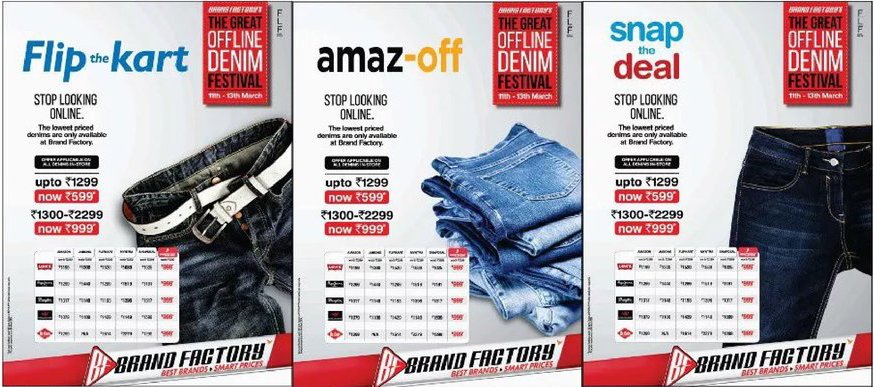 Future group ridicules Flipkart, Amazon, Snapdeal with latest ad campaign?