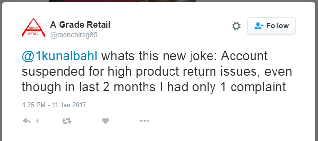 [Seller Interview] “Snapdeal seller support takes unethical business to new heights,” says Online Seller Chirag